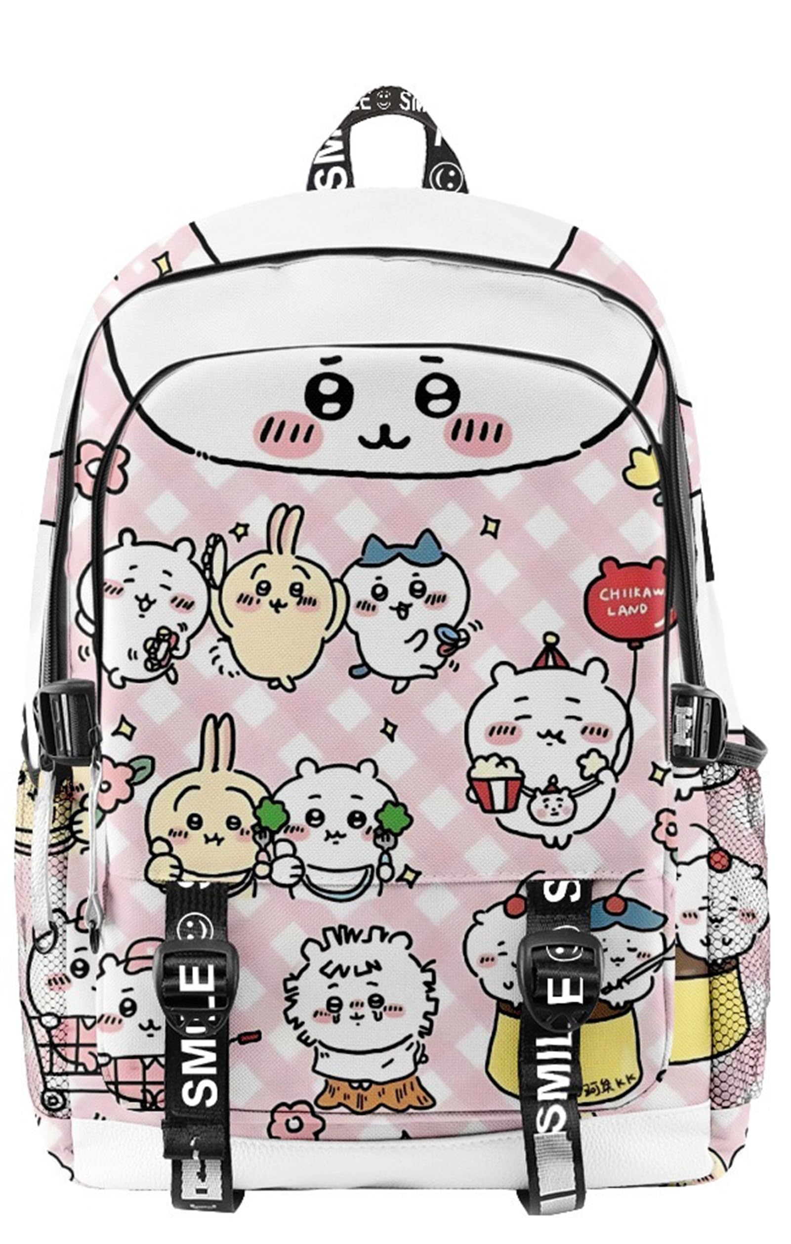 ISaikoy Anime Chiikawa Backpack Bookbag Daypack Shoulder Bag School Bag 18