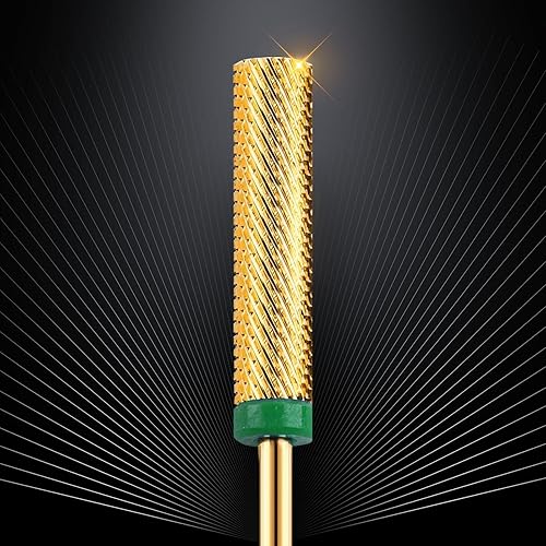 Miniatura 7 de CORFULRA - Broca de uñas de barril súper largo de carburo de tungsteno para uñas, broca profesional avanzada para quitar uñas acrílicas. Nail Tech