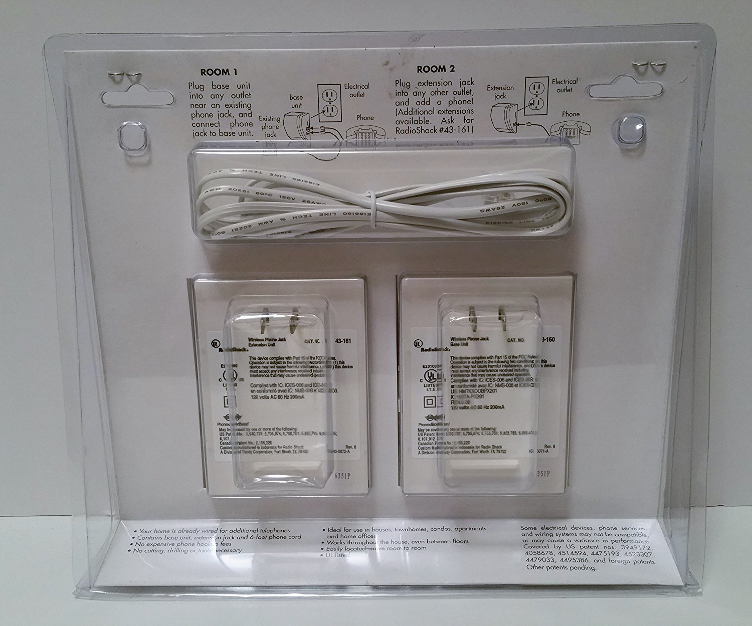 RADIOジャック Amazon.com: Radio Shack Wireless Phone Jack System : Electronics