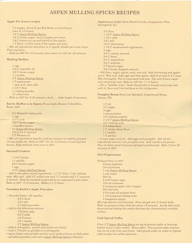 Miniatura 6 de Aspen Mulling Cider Spice - Mezcla de especias de manzana y caramelo, bebida de sidra de manzana, caja de 5.65 onzas