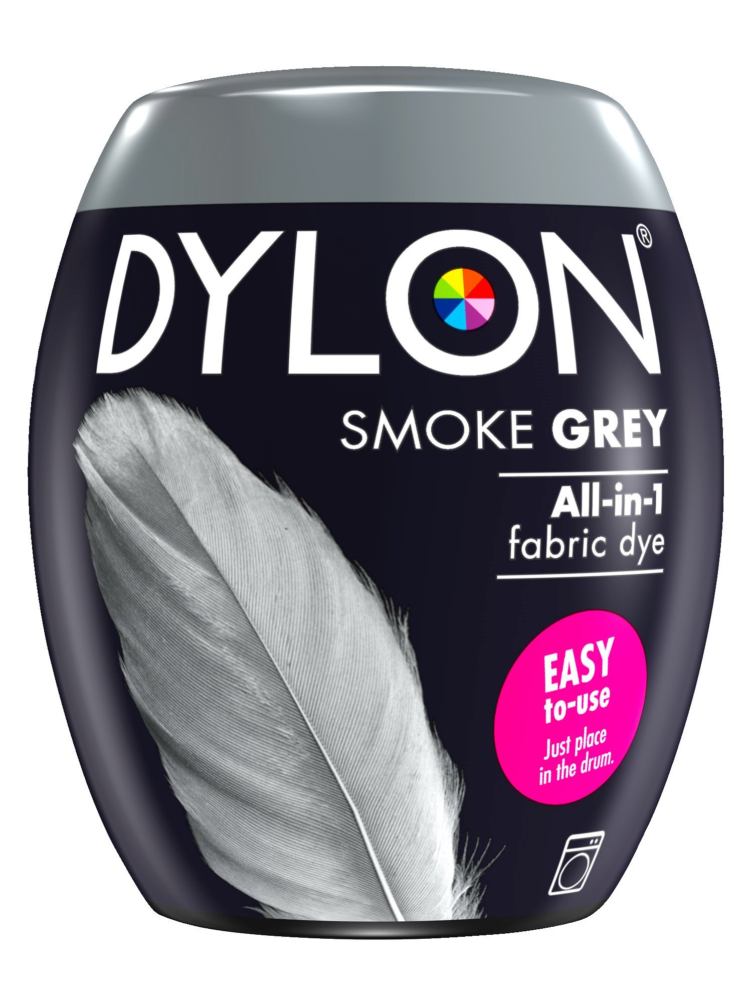 Dylon - Teinture Textile pour Machine à Laver, Gris fumée, 350 g