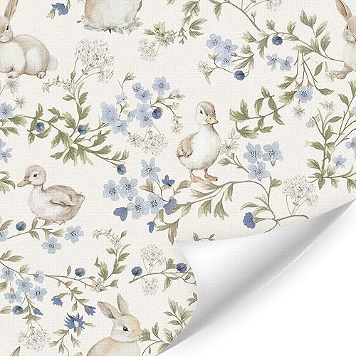 Miniatura 8 de HLNIUC Papel pintado vintage beige de hongos autoadhesivo de 17”x118” de estilo boho con mariposas y polillas, papel de contacto de bosque Hongos