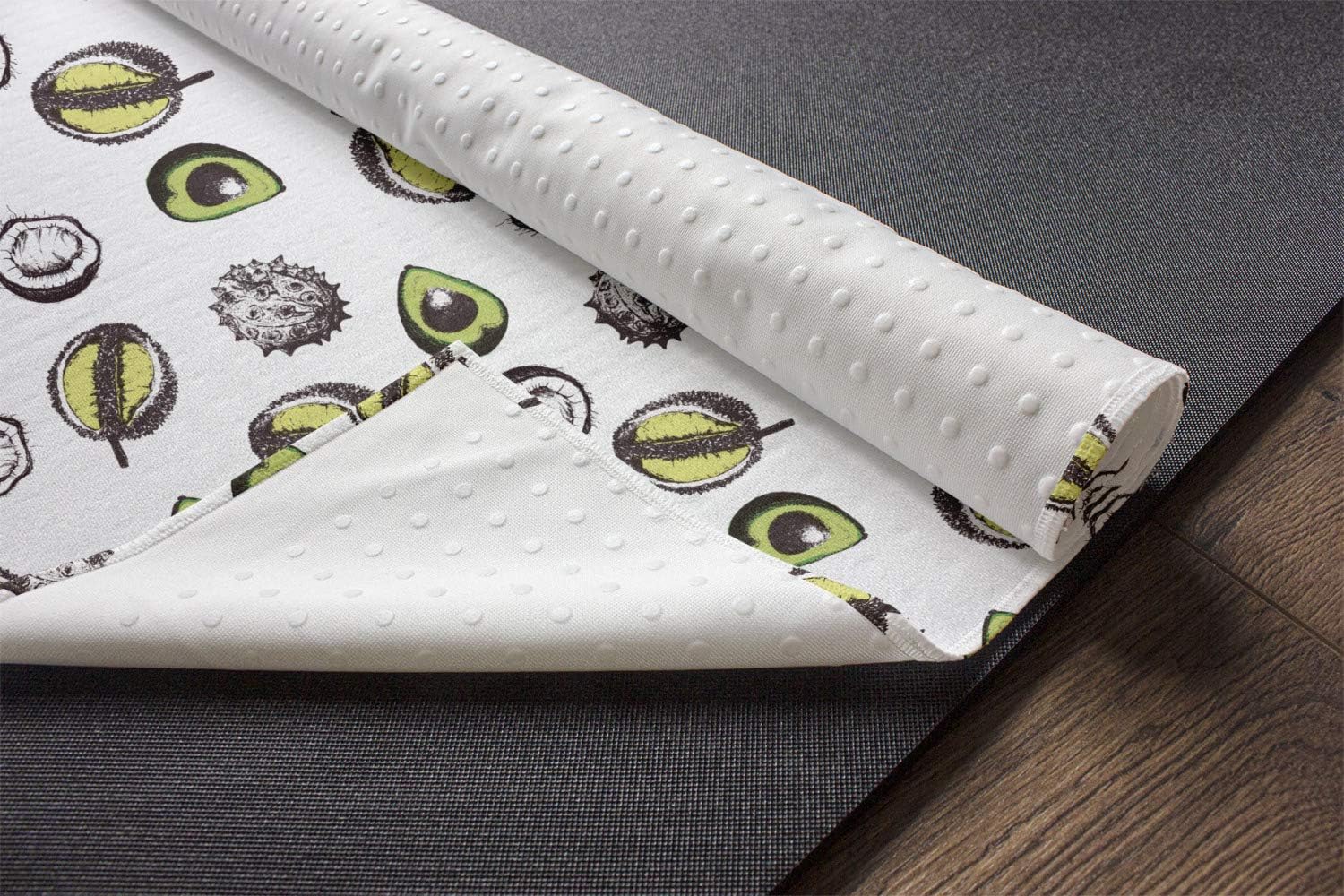 Buy Ambesonne Tropical Yoga Mat Towel Sketches Of Avocados Coconuts And Durian Non Slip Sweat Absorbent Yoga Pilates Workout Pad Cover 25 X 70 White Charcoal Grey Online In Poland B08jgpq3ht