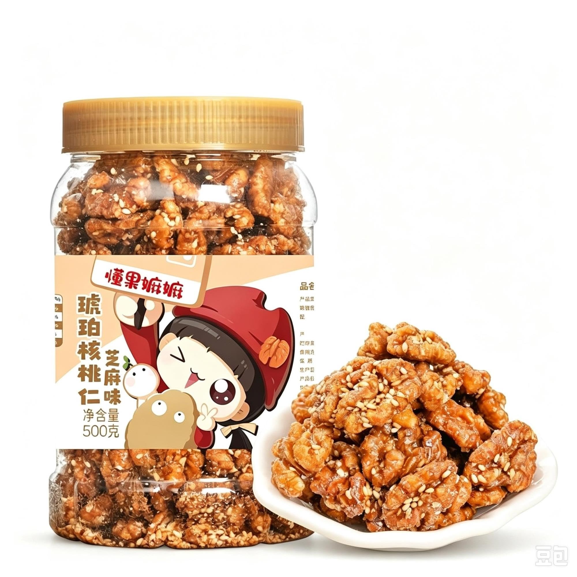 Miel Ámbar Nueces 500g