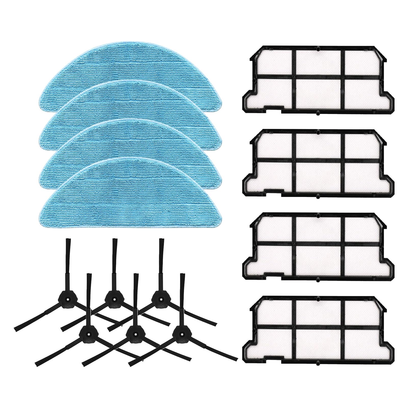 Buxuaaaa Roller Brush Sweeping Robot Side Brush Robot Vacuum Accessories ABS for V7S Spare Parts