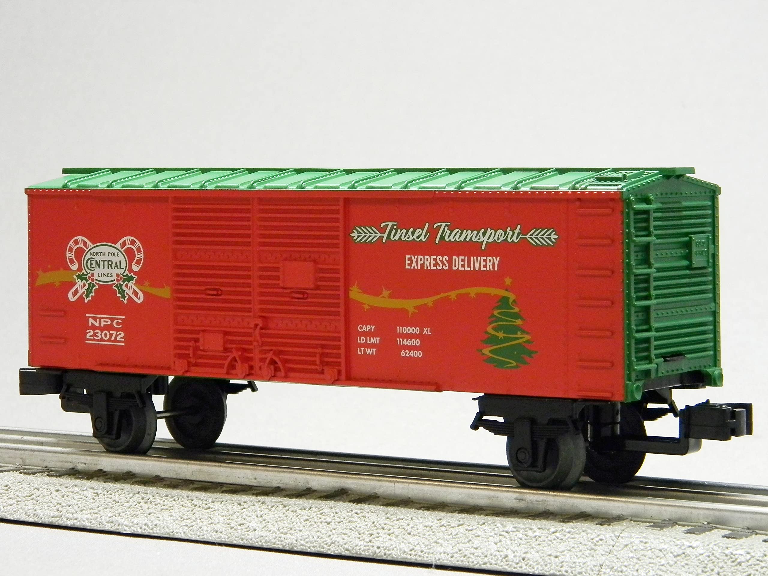 Amazon.com: Lionel North Pole Central Christmas BOXCAR O Gauge