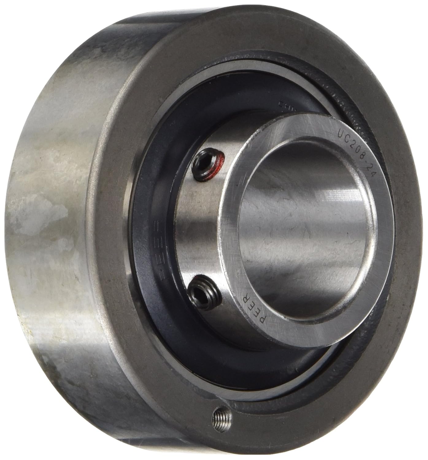 Peer Bearing UCC20824 Cast Iron Cylindrical Cartridge Unit, Wide Inner