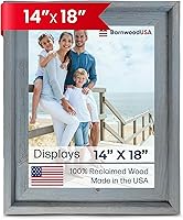 Vista 174 de BarnwoodUSA - Portarretratos con marco de estilo rústico