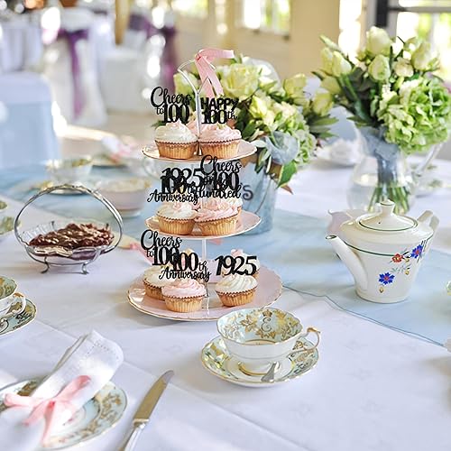 Miniatura 345 de Rsstarxi Paquete de 30 adornos para cupcakes de 15 cumpleaños con purpurina Mis Membrillo 15 desde 2010 Feliz 15º Cupcake Toppers Quince Cheers to