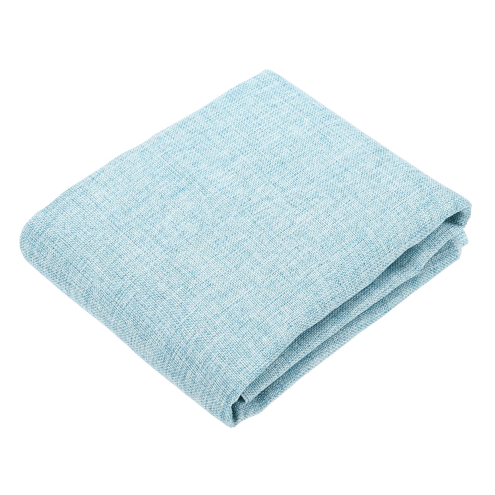 uxcell Light Blue Speaker Grill Cloth 20"x58" Stereo Box Fabric Protective Dustproof Mesh Breathable Replacement Cover for Home Stage Speakers,Media Cabinet,KTV Box(0.5x1.48m)