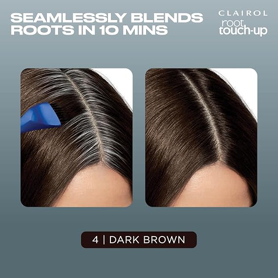 Clairol Nice'N Easy Root Touch-Up 004 Dark Brown by Clairol