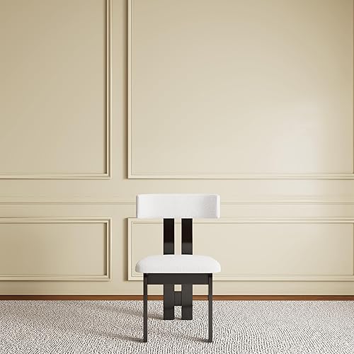 Miniatura 6 de Juego de 2 sillas de comedor modernas con patas de madera maciza, cómodos juegos de mesa y sillas para cocina, comedor, solución de asiento de silla