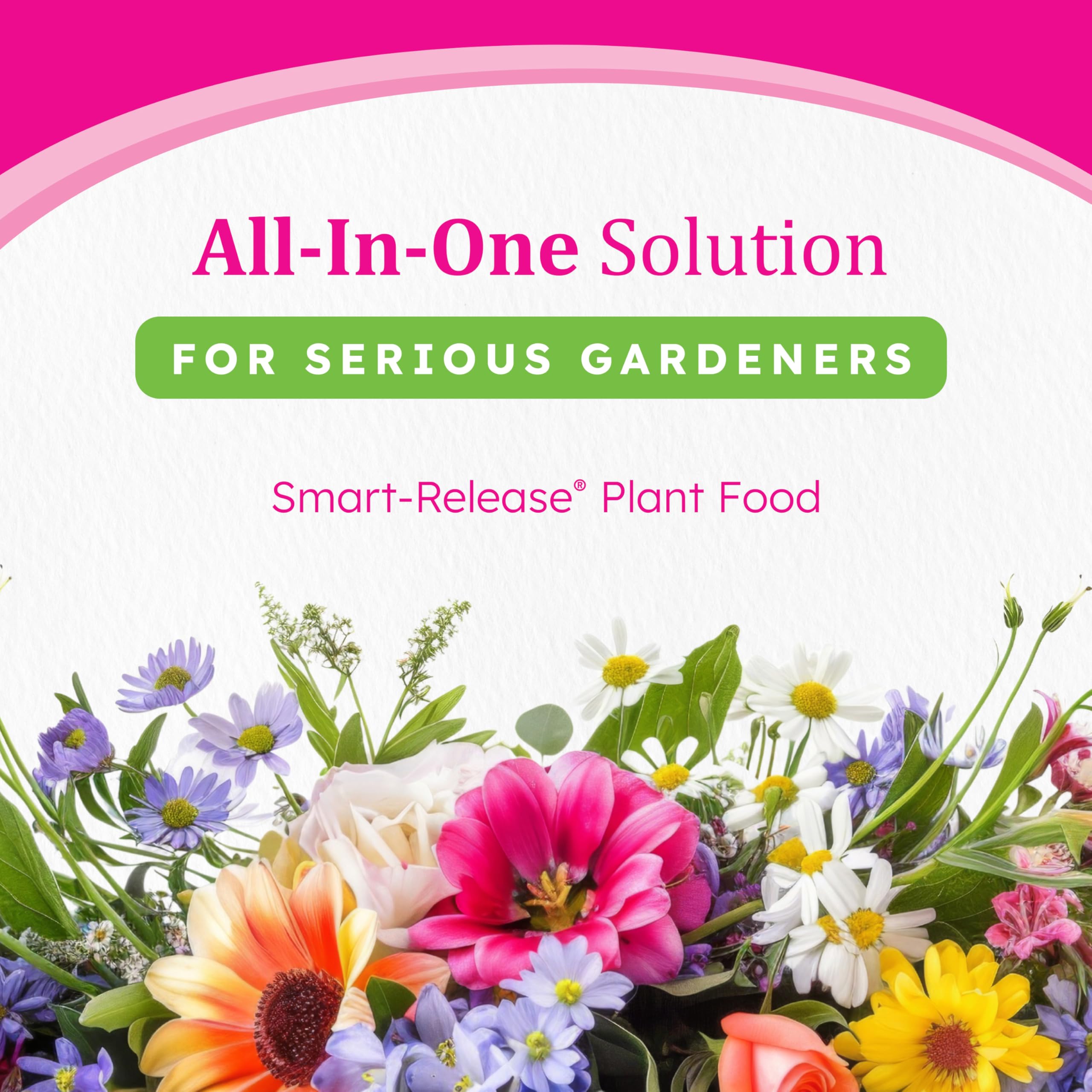 Osmocote Smart-Release Plant Food Plus - Fertilizante granular para exteriores e interiores, con 11 nutrientes esenciales, 2 libras. | Fertilizante granular de liberación continua para plantas con 11 nutrientes esenciales