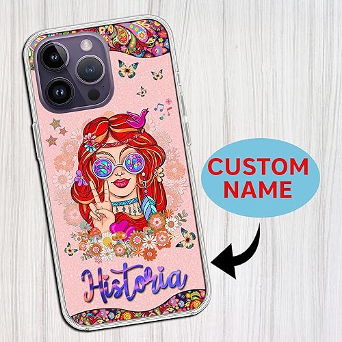 Miniatura 8 de Funda protectora transparente con imagen de pareja, compatible con iPhone 15, 14, 13, 12, 11, X, Xs, Xr, 8, 7, 6s, Mini Pro Max