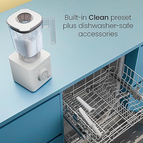 Miniatura 7 de Chefman Obliterator - Batidora de encimera de 48 onzas para batidos, motor de 1380 W para triturar hielo, nueces y frutas congeladas con hoja de