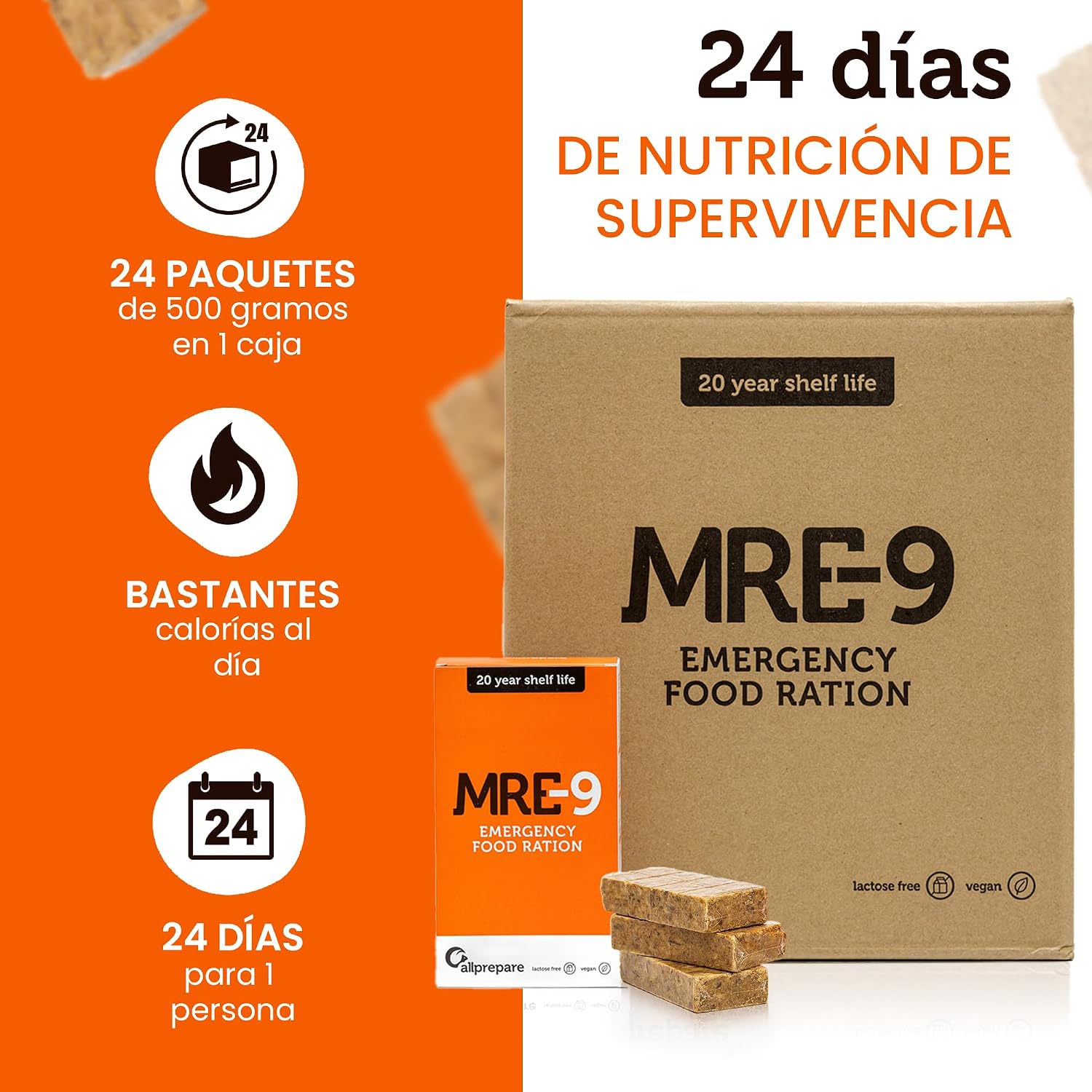 Caja del MRE-9 mostrando su compacto formato