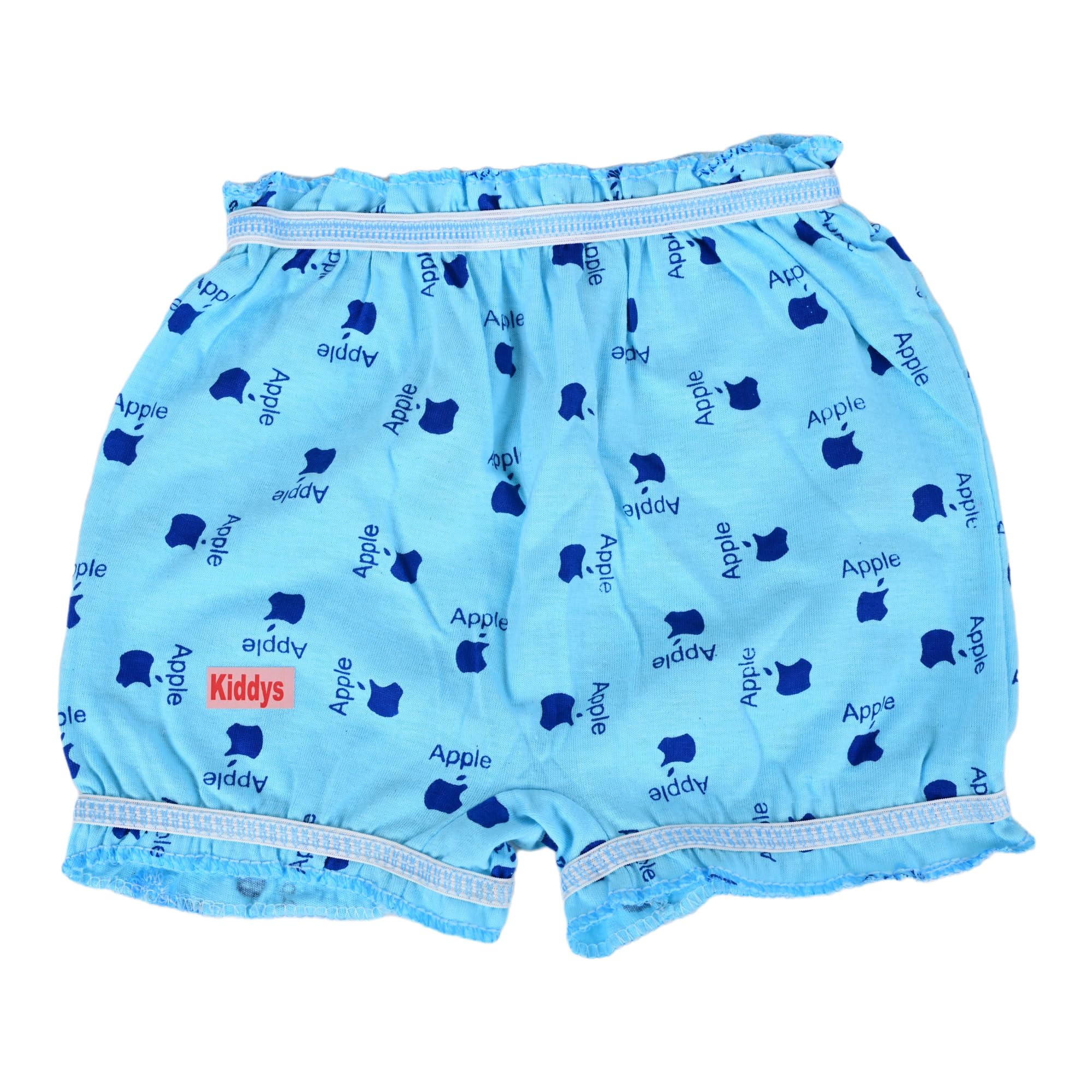 Kiddys 100% Soft Cotton Regular Fit & Comfortable Kids Unisex Underwear Bloomers Panty for Baby Girls and Boys Pack of 12 (in, Age, 0 Months, 6 Months, Regular, Multicolor) 2