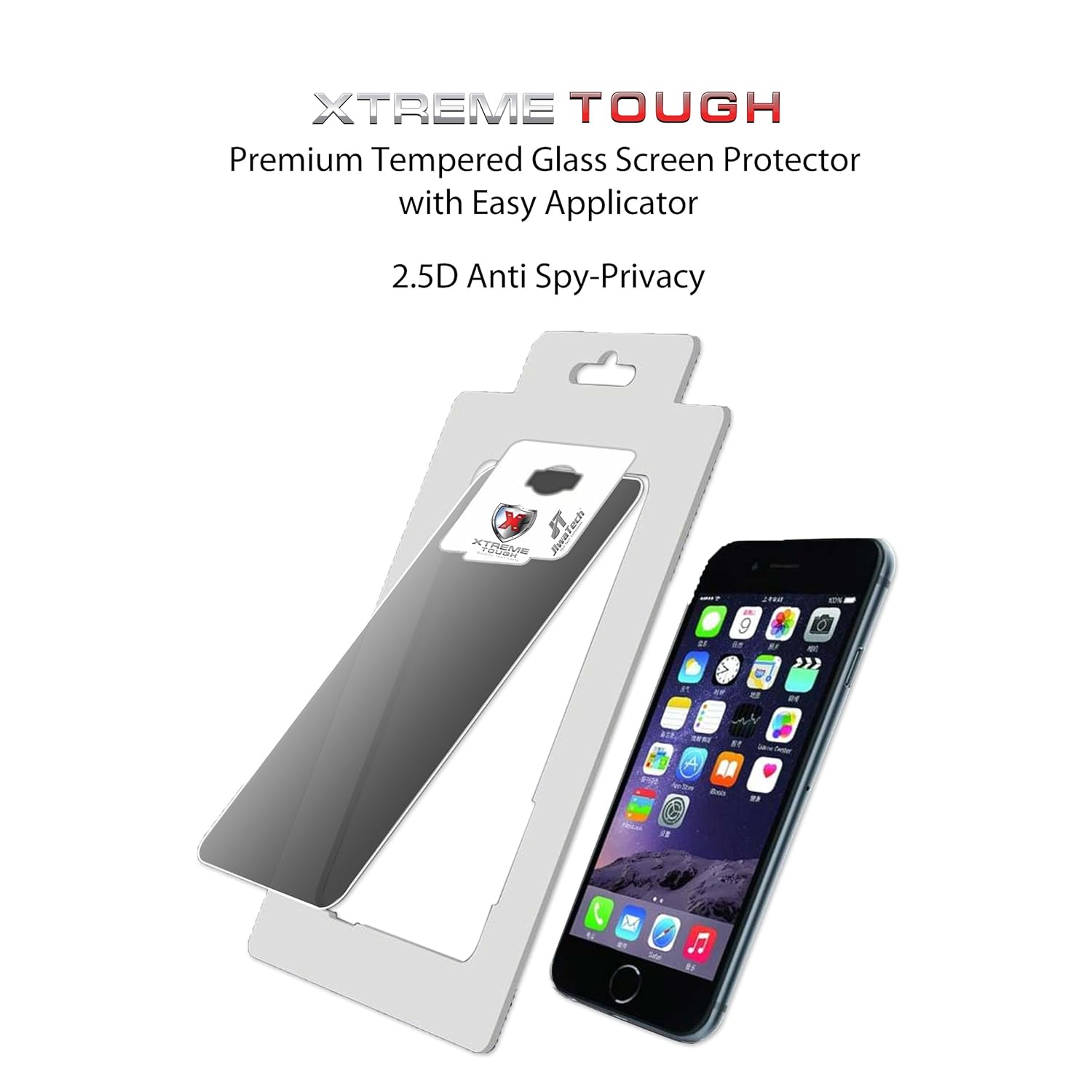 Xtreme Tough iPhone 6 Plus / iPhone 6s Plus 9H Premium Tempered Glass
