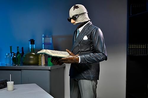 Miniatura 7 de NECA - Monstruos universales - Figura de acción a escala de 7 pulgadas - Figura invisible definitiva de hombre (color)