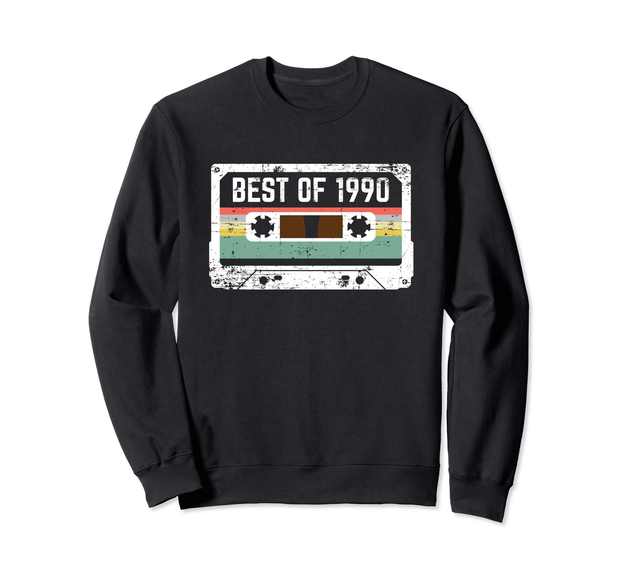 Funny Vintage Best Of 1990 30th Birthday Cassette Tape Gift Sweatshirt