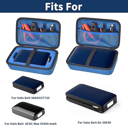 Miniatura 4 de Funda para Halo Bolt 5883057720Air 58830ACDC Max 55500 mWhAir + kit de alimentación de emergencia portátil, soporte de almacenamiento para boquillas