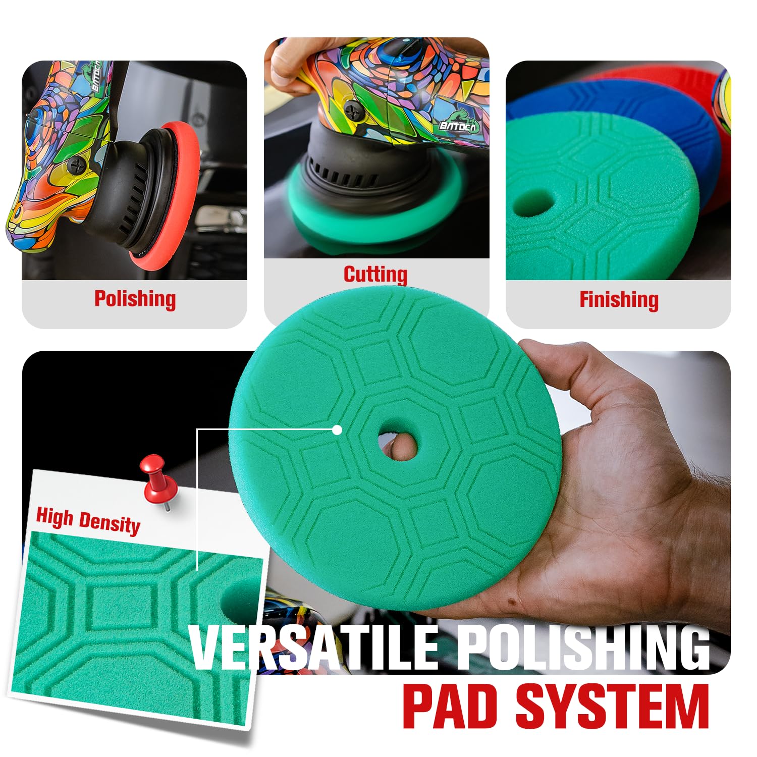 BATOCA P1 Polisher - Restore Your Car's Shine -7