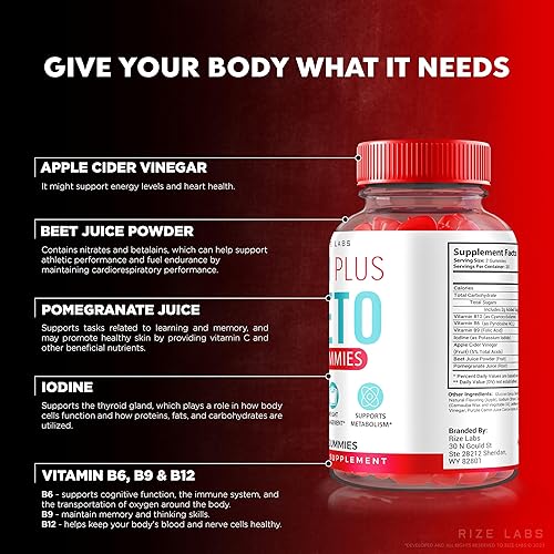 Miniatura 5 de Paquete de 3 gomitas Slim Plus Keto ACV, Slim Plus Keto para perder peso, gomitas SlimPlus Keto Keto + Gomitas delgadas ACV Plus Vinagre de sidra de