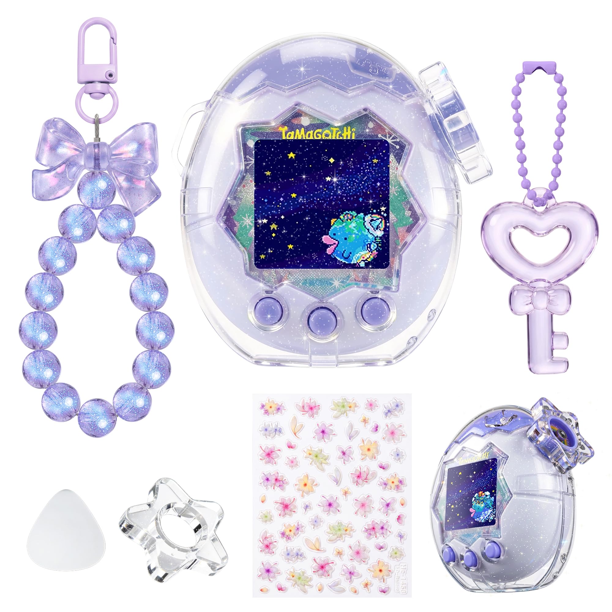 おはな　たまごっちパラダイスダイヤルカバー Amazon.co.jp: Seltureone【2026新登場】Tamagotchi Paradise保護