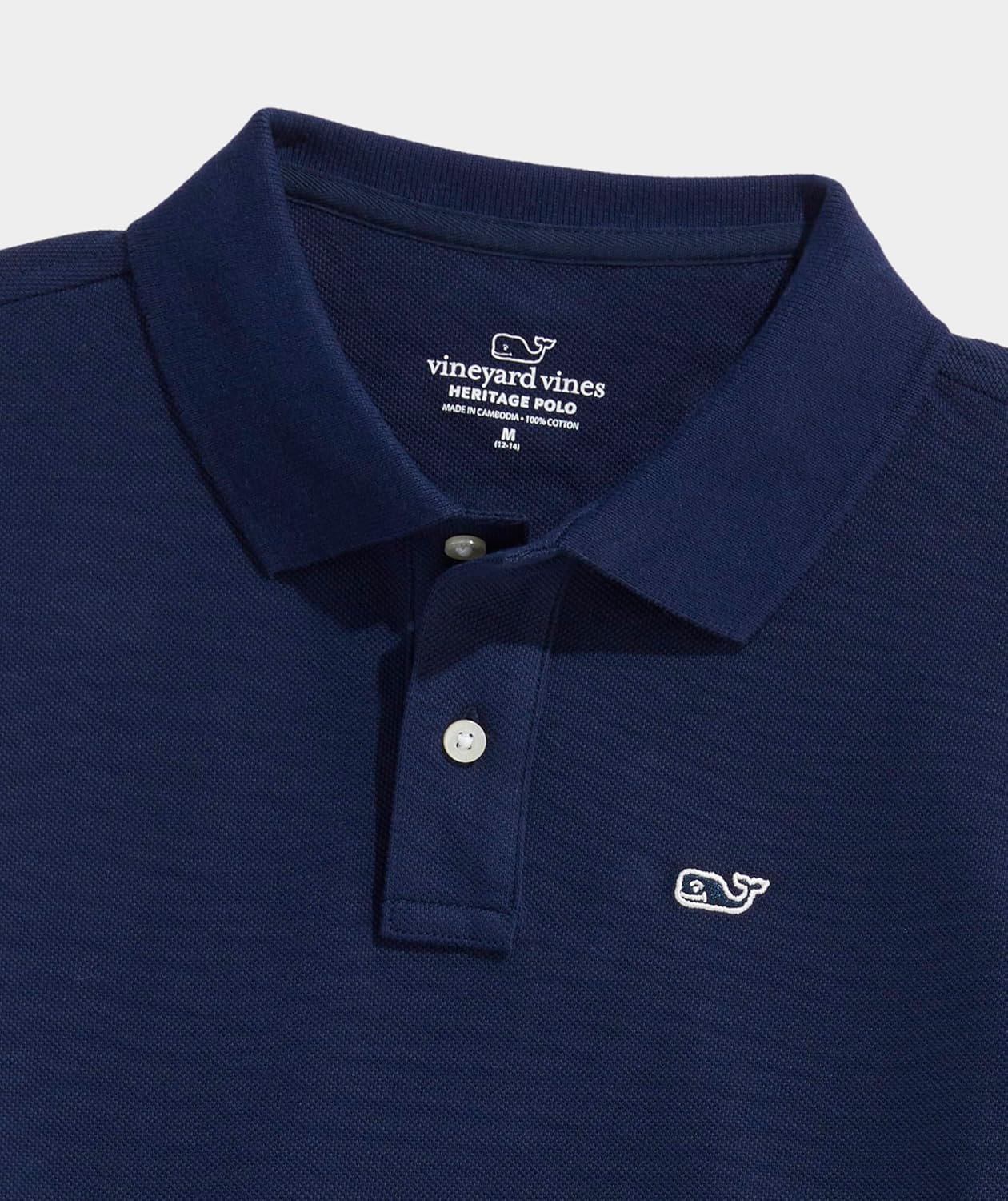 Vineyard Vines Boys Boys' Heritage Pique Polo - Image 3
