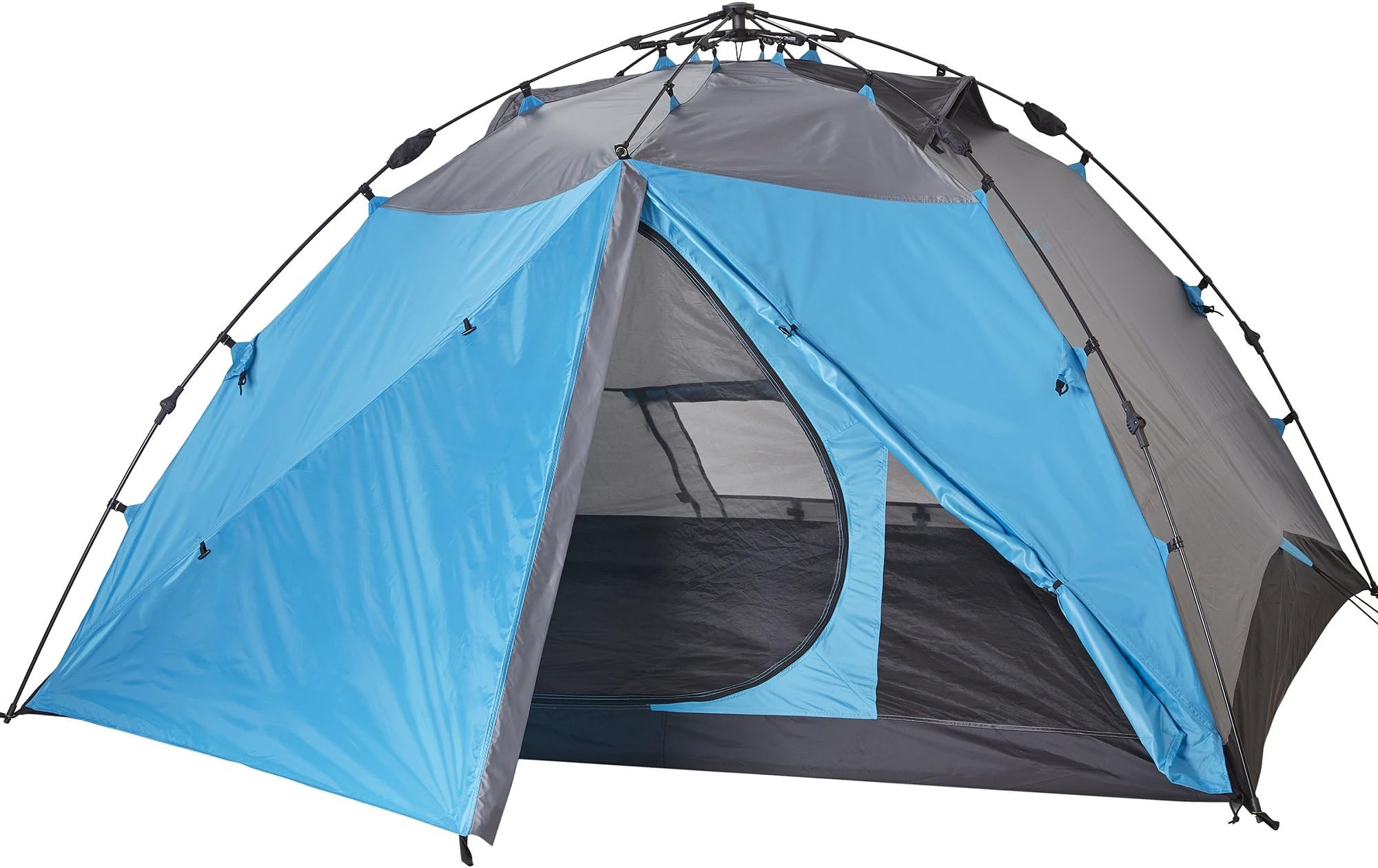 Lightspeed Outdoors Instant Mammoth 4 Person Camping Tent | Quick Setup 3 Season Tent with Bulid in Rainfly