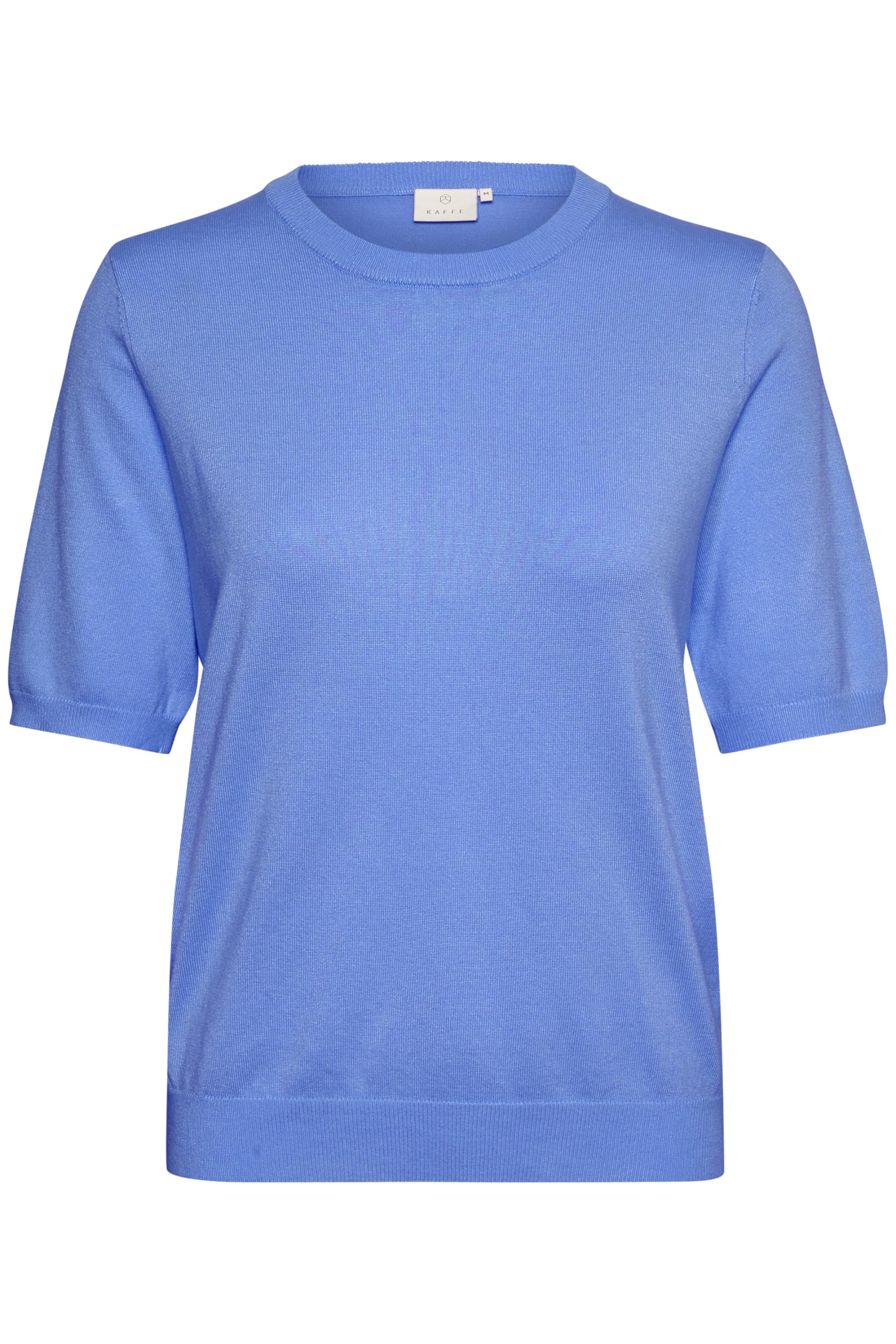 Kaffe Women's Bleu Round Neck Sweater Lizza