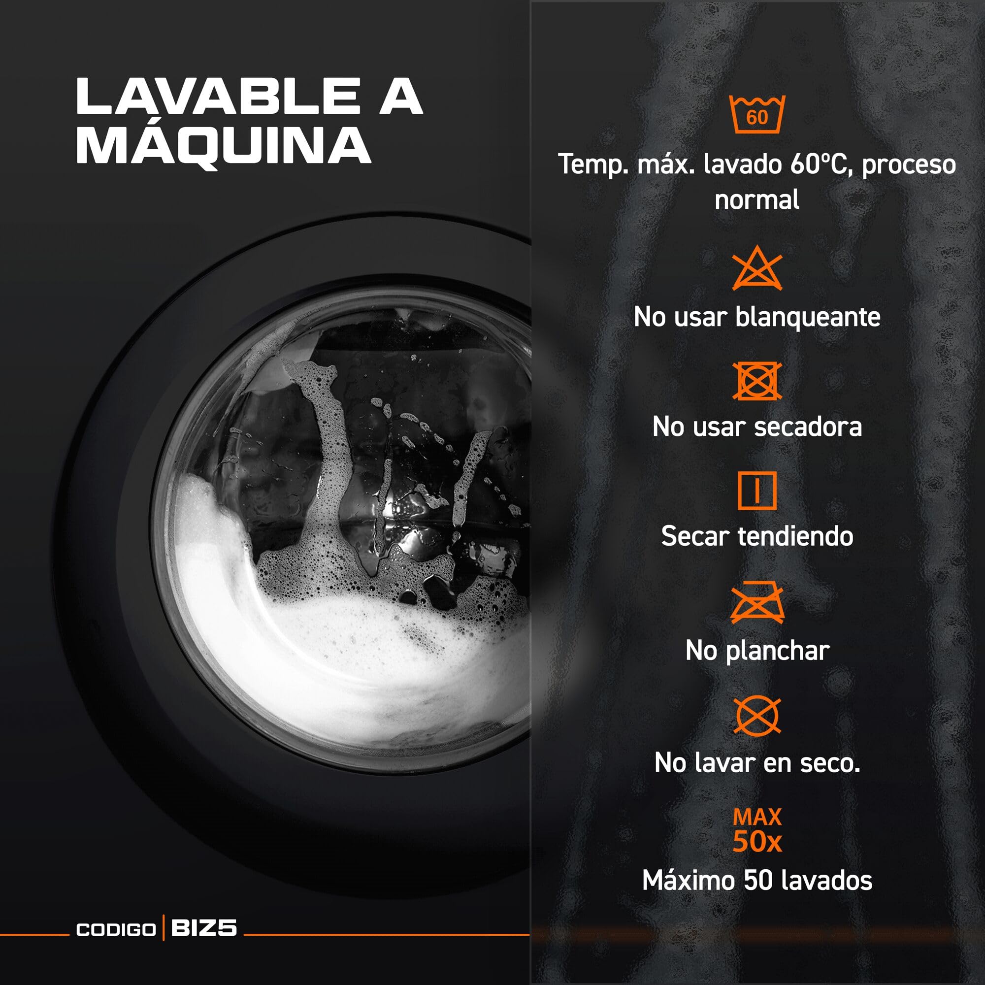 Portwest BIZ5 Mono Reflectante Resistente Al Fuego Para Hombres Bizweld Iona FR Azul Marino, L