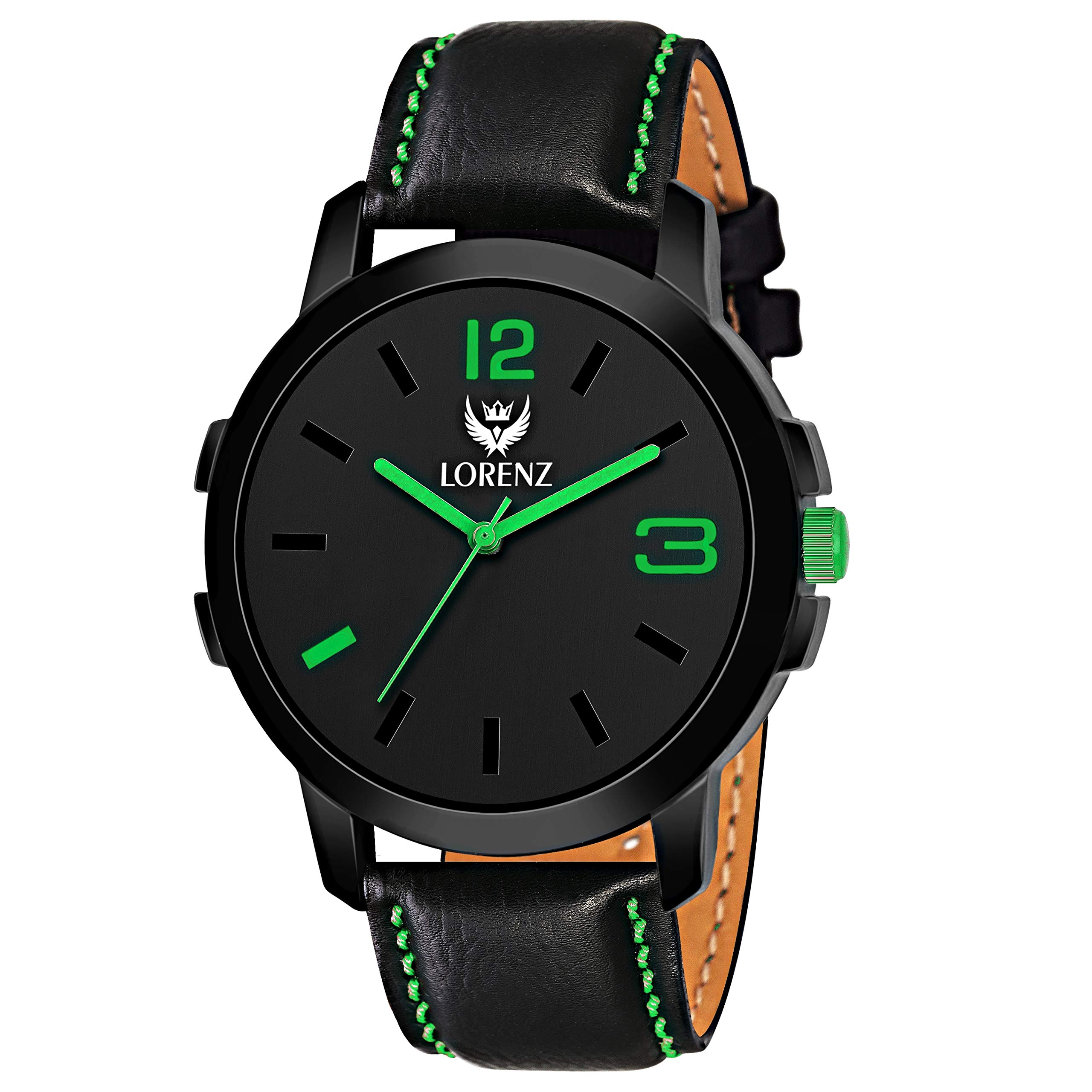LORENZ Black Dial Mens Watch | Watch for Boys- MK-3013K (B07Y8KKR8B) Amazon Price History, Amazon Price Tracker