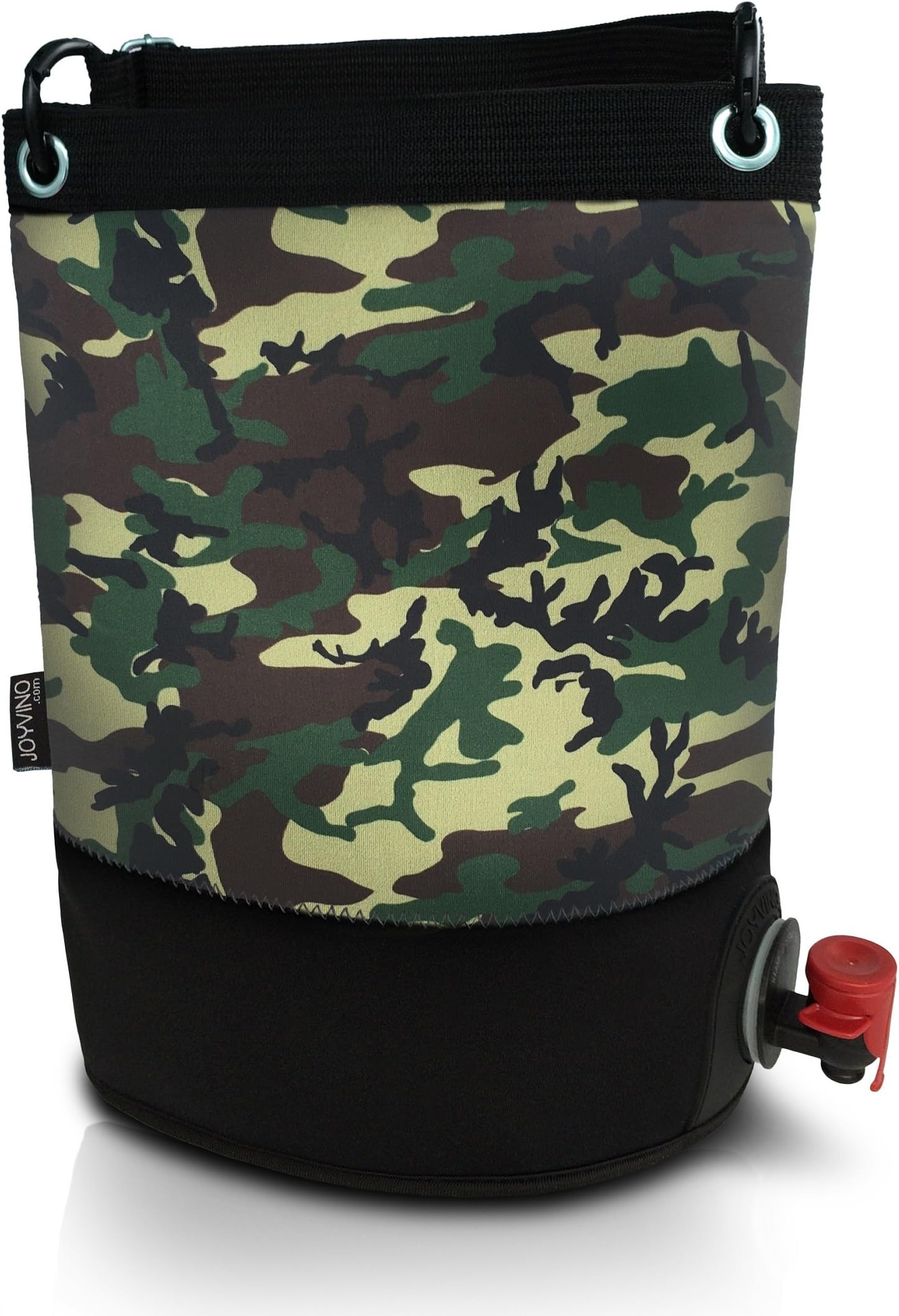 Wine Purse Cooler – BYOB Portable Wine Dispenser (0.8 Gallon/3 Liter) – Perfect Wine Bag For Party, Pool, Beach, and Travel – Insulated Tote Keeps Contents Chilled or Warm – Removable Bladder (Camo)