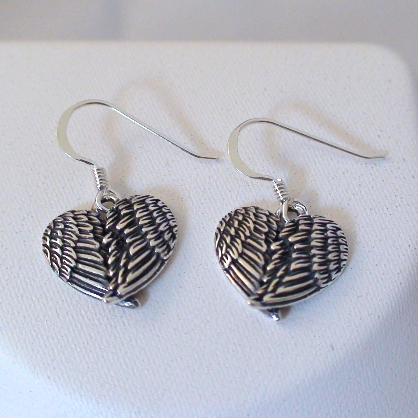FashionJunkie4Life Religious Dangle Earrings, Sterling Silver Ear Wires