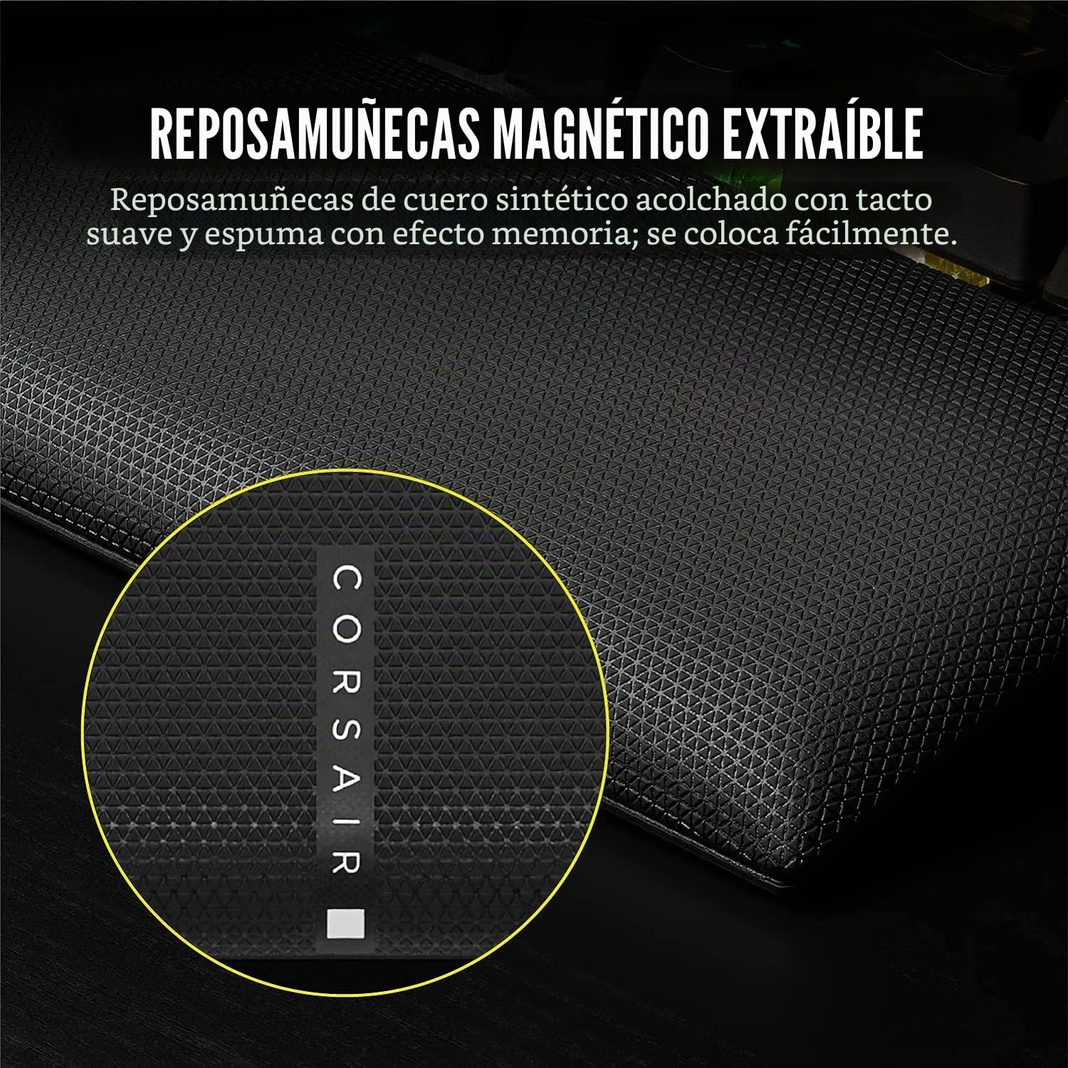 Corsair K100 RGB Teclado Gaming (conmutadores ópticos-mecánicos OPX: Ultra Fino y Lineal, Teclas de Doble inyección PBT, integración Elgato Stream Deck) AZERTY, Negro