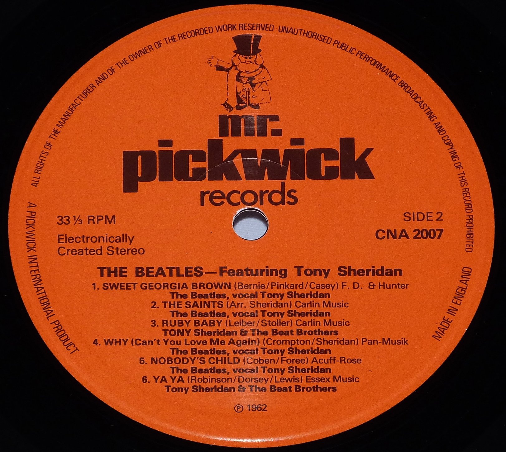 The Beatles Featuring Tony Sheridan