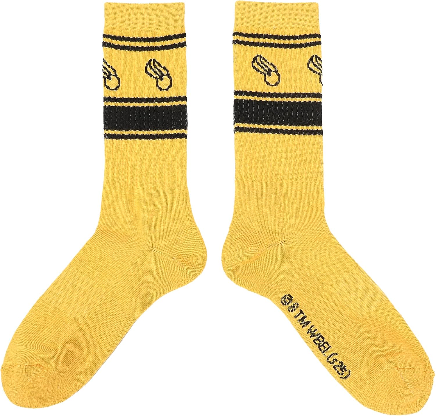 Bioworld Harry Potter Quidditch Men's 3-Pair Pack Athletic Crew Socks - Image 3