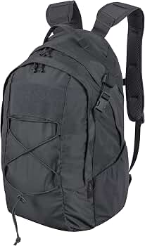 Helikon-Tex EDC Pack Daypack 21 Liter – Leichter Outdoor-Rucksack In Melange Black-Grey
