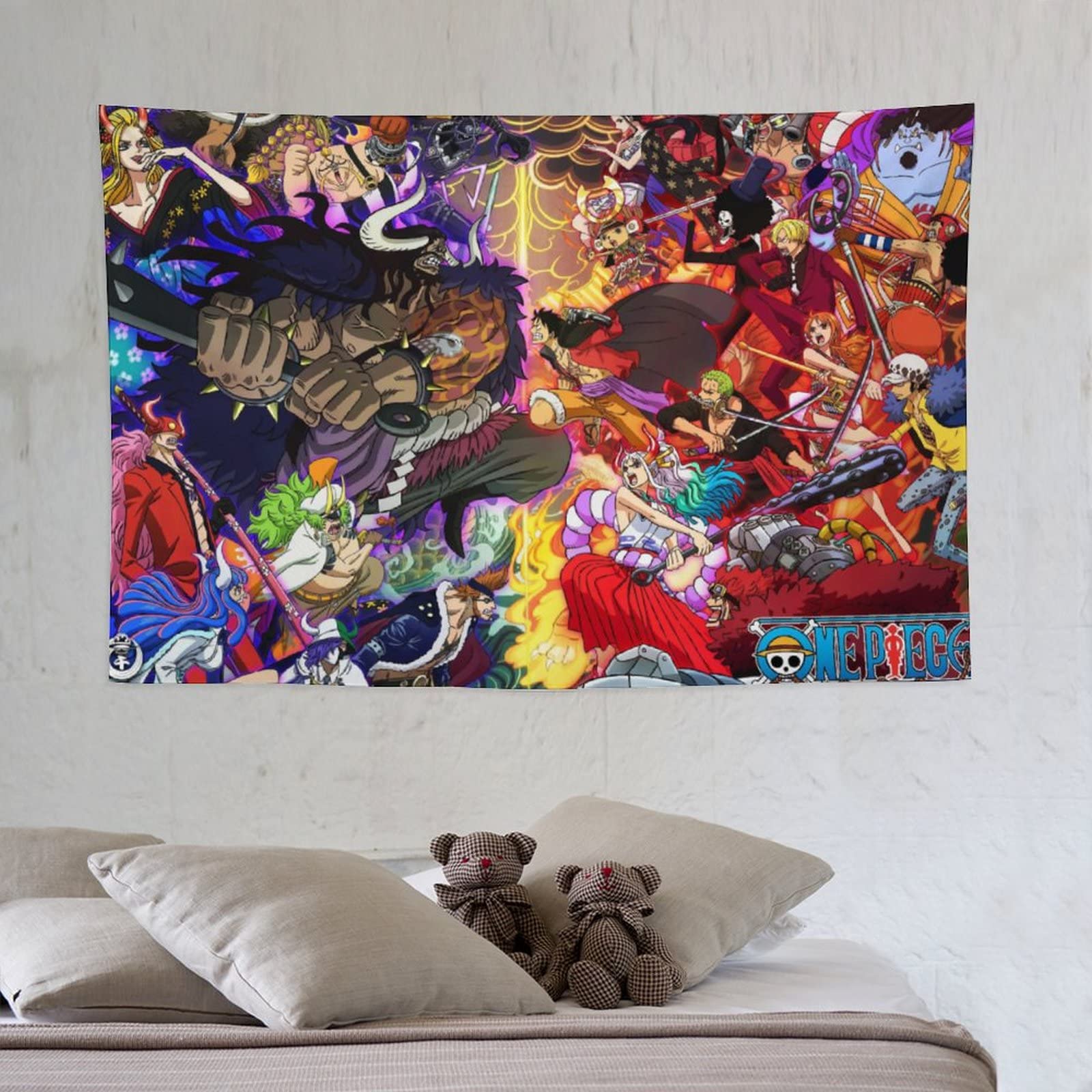 Amazon.co.jp: タペストリー ワンピース ONE PIECE 壁掛け 壁画 壁飾り