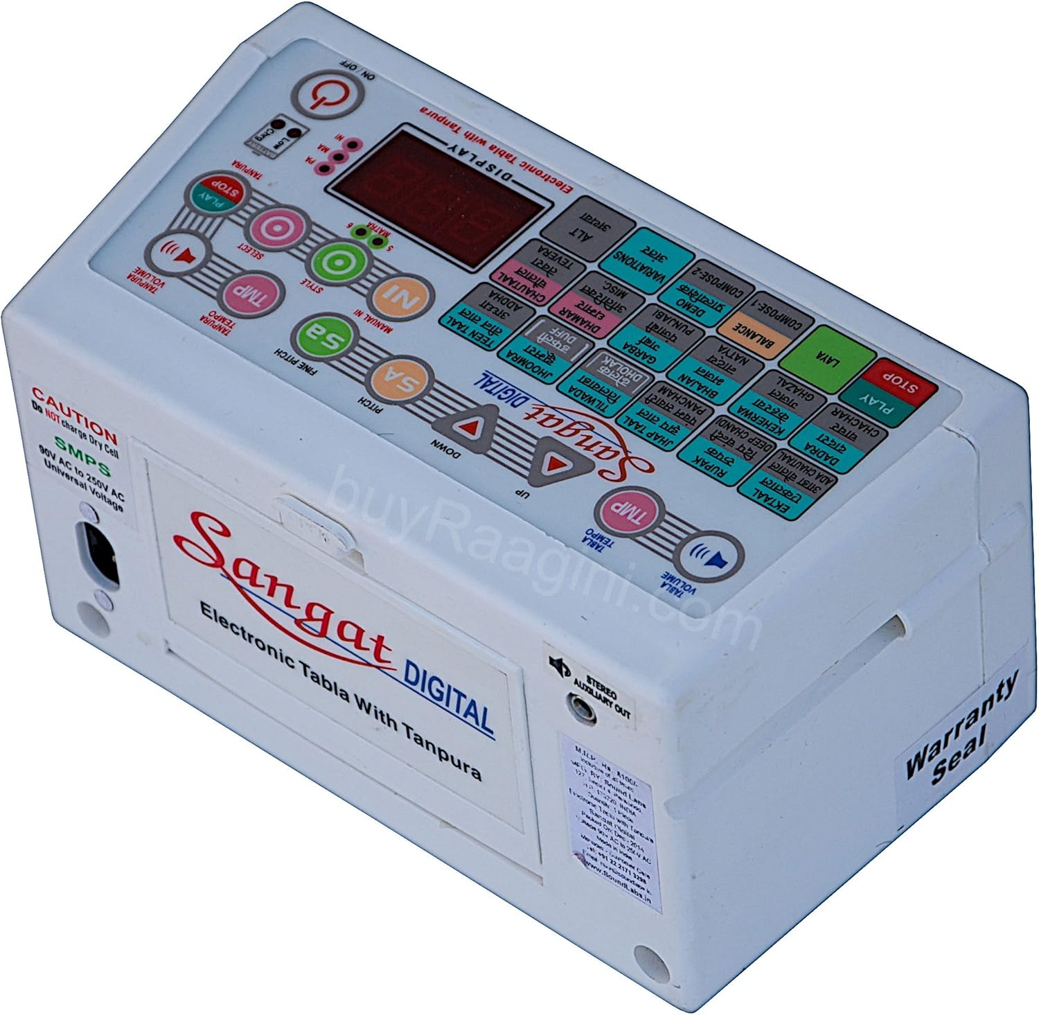 Buy Sangat Digital Electronic Tanpura With Tabla, Pakhawaj Dholak