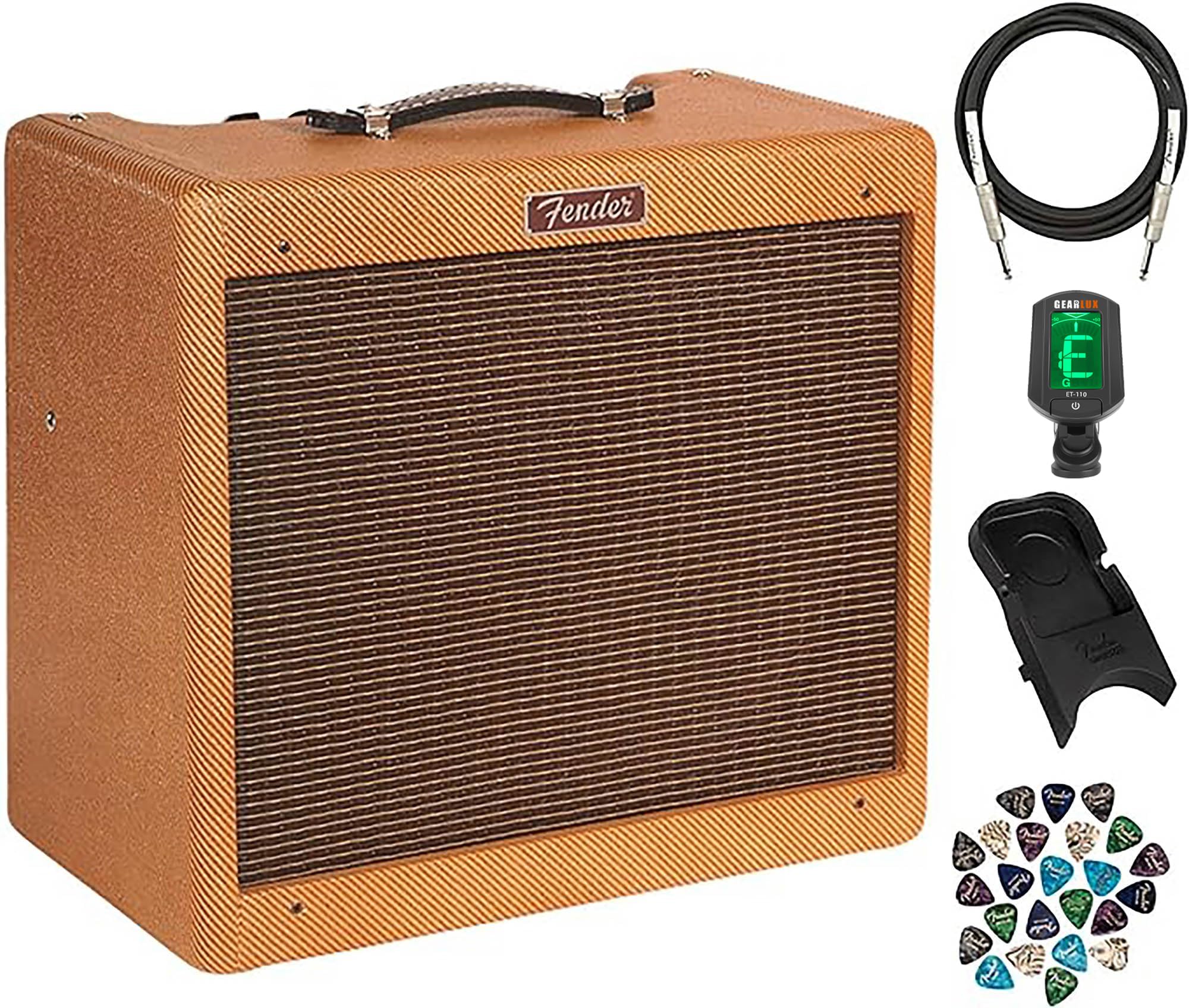 Amazon.com: Fender Blues Junior Guitar Amplifier - Lacquered Tweed