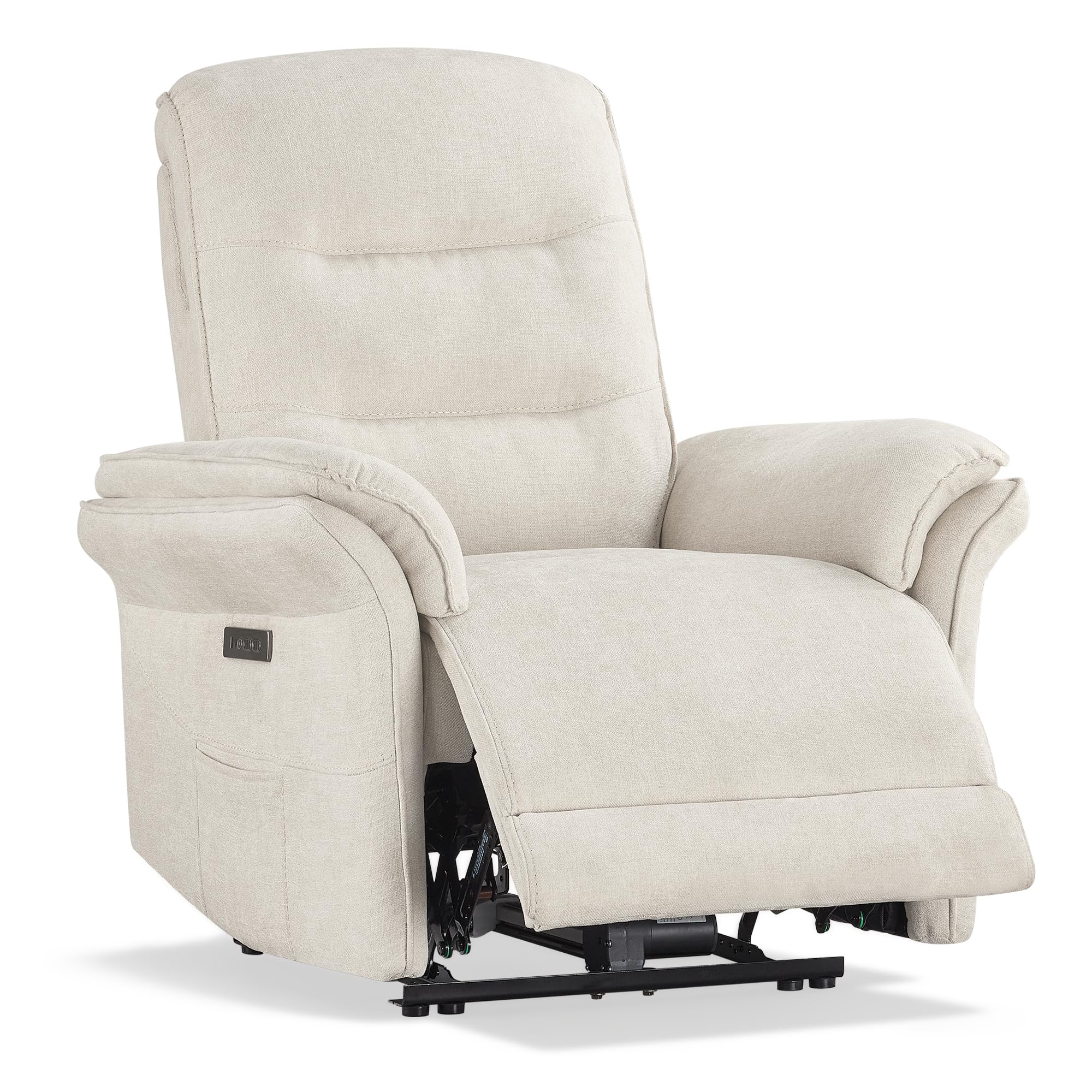 KISLOT Dual Motor Power Recliner Chair Zero Gravity USB and Type-C