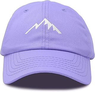 DALIX Outdoor Cap Mountain Dad Hat Hiking Trek Wilderness Ballcap in Lavender