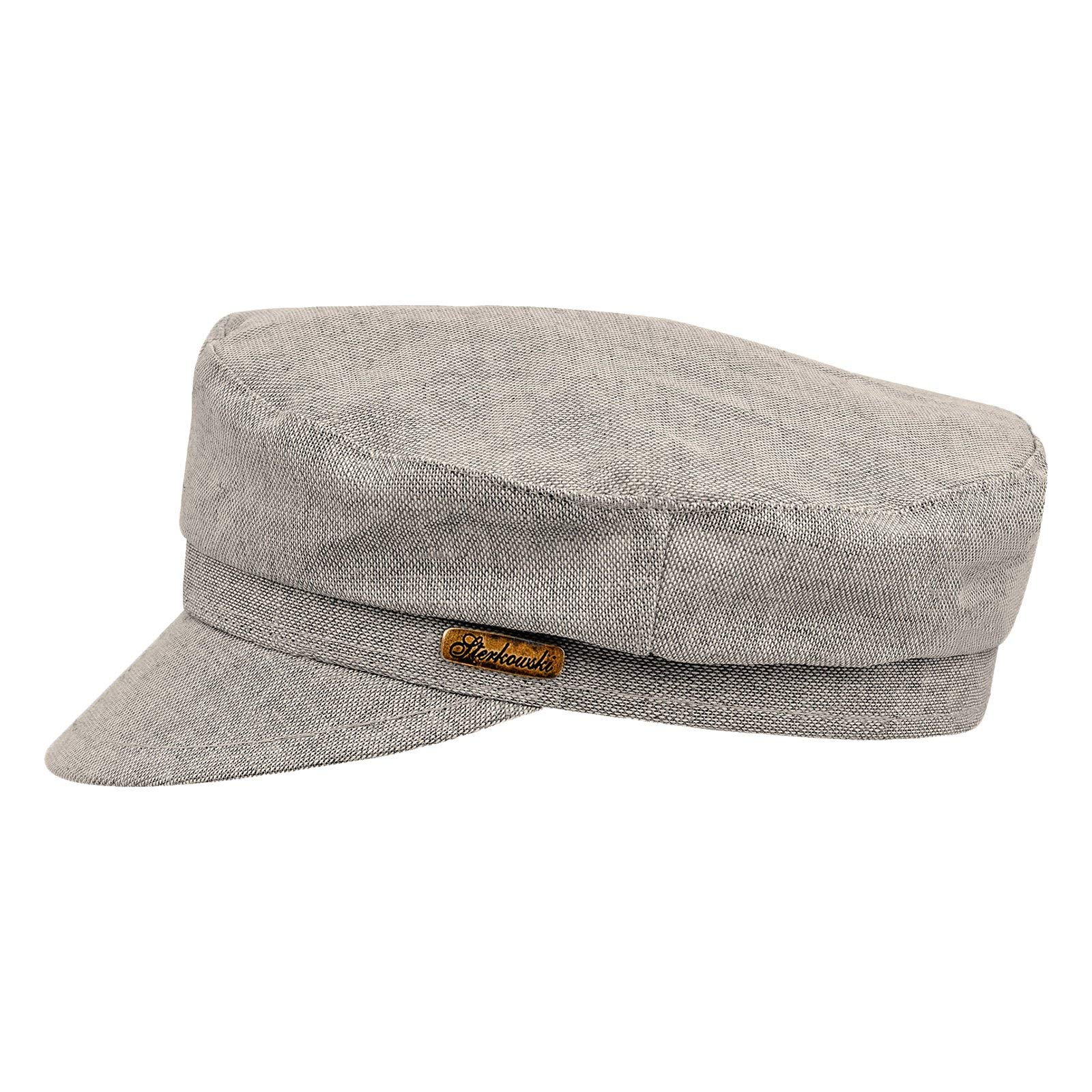 Linen Fiddler Style Sailing Cap 