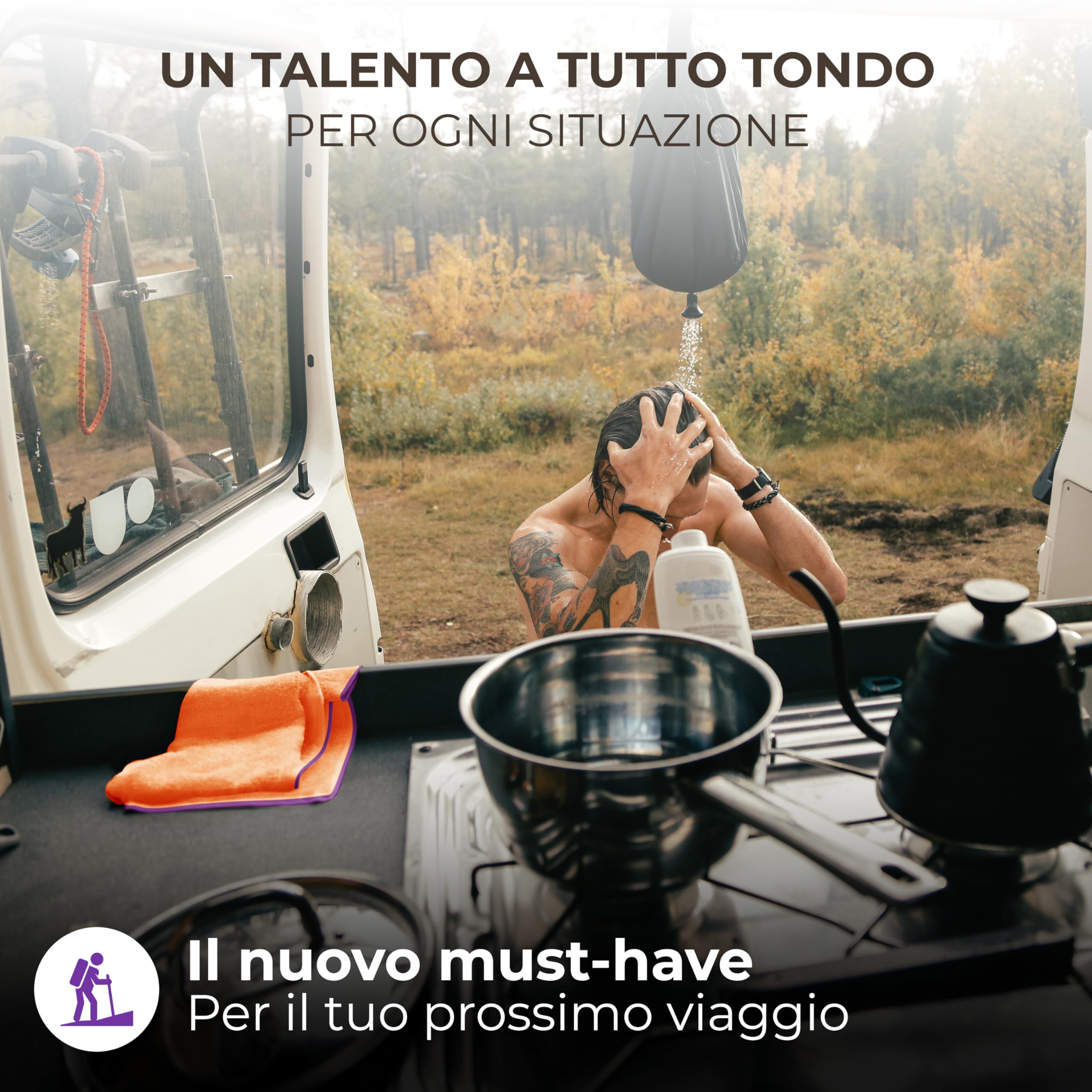 NirvanaShape Asciugamano Microfibra | 14 colori | 8 taglie | Asciugatura Rapida, Leggero, Assorbente | Asciugamano da Viaggio/Asciugamano da Bagno | Ideale per Viaggi, Spiaggia, Yoga, Sauna