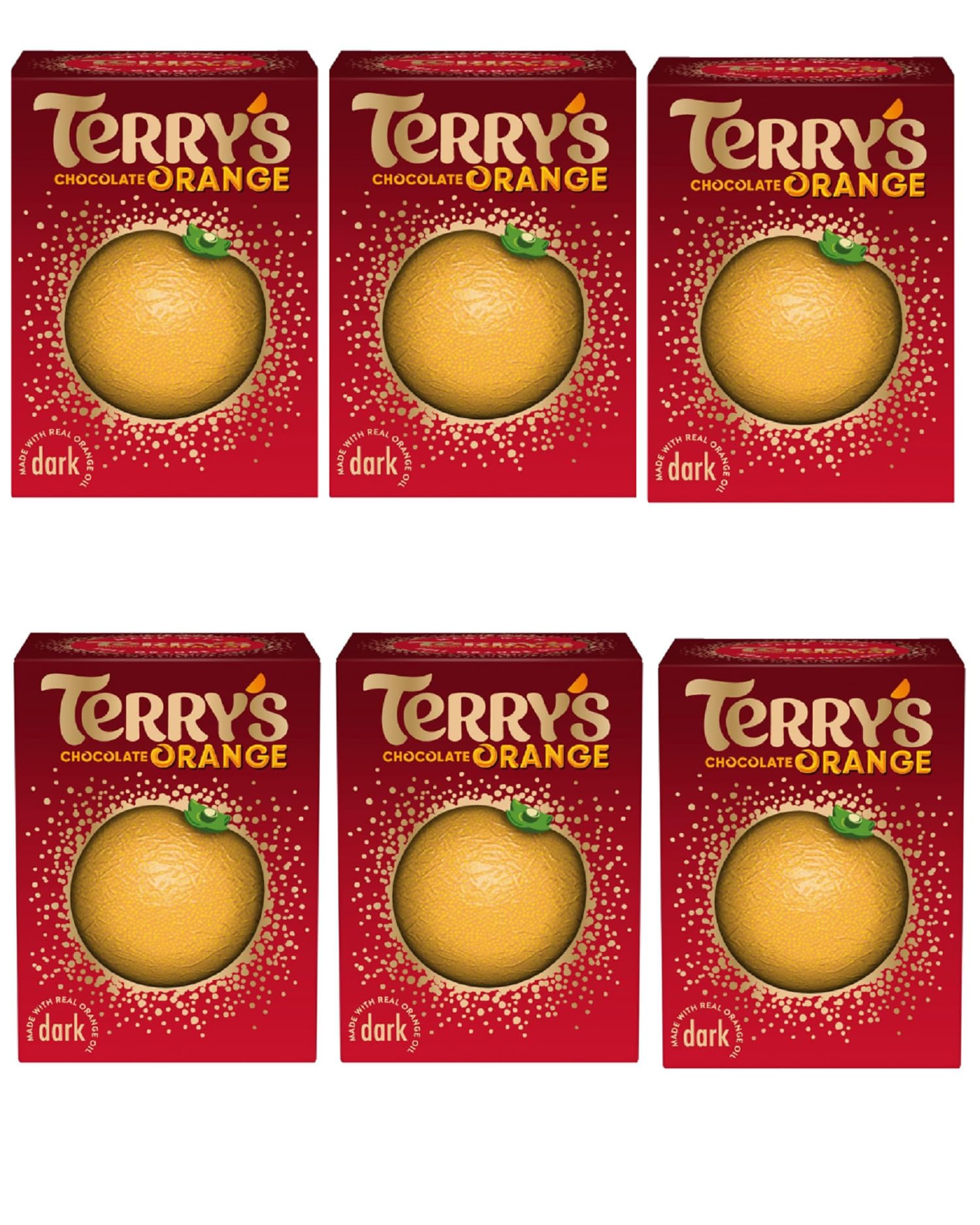 Amazon.com : Terry's Chocolate Orange Dark Ball 145g (Pack of 6