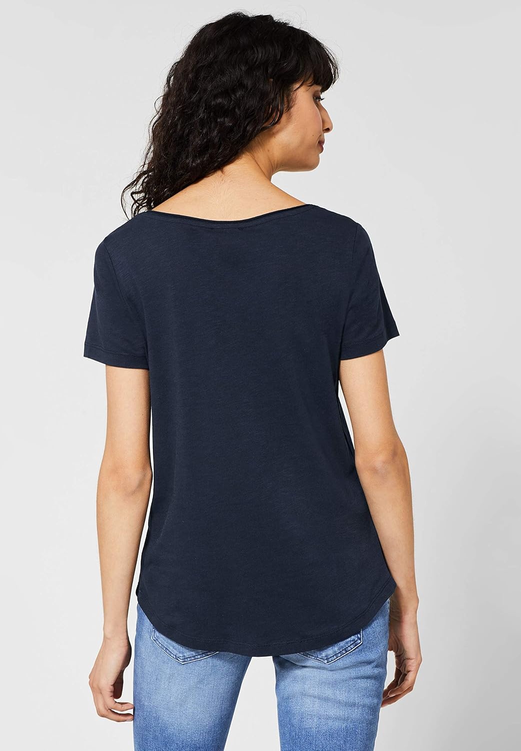Street One Damen T-Shirt 34 Deep Blue