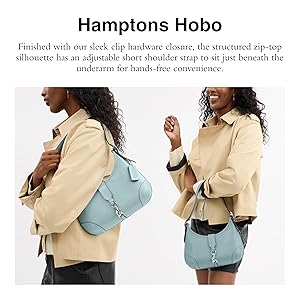 Amazon.com: Coach Hamptons Hobo Bag, LH/Light Blue