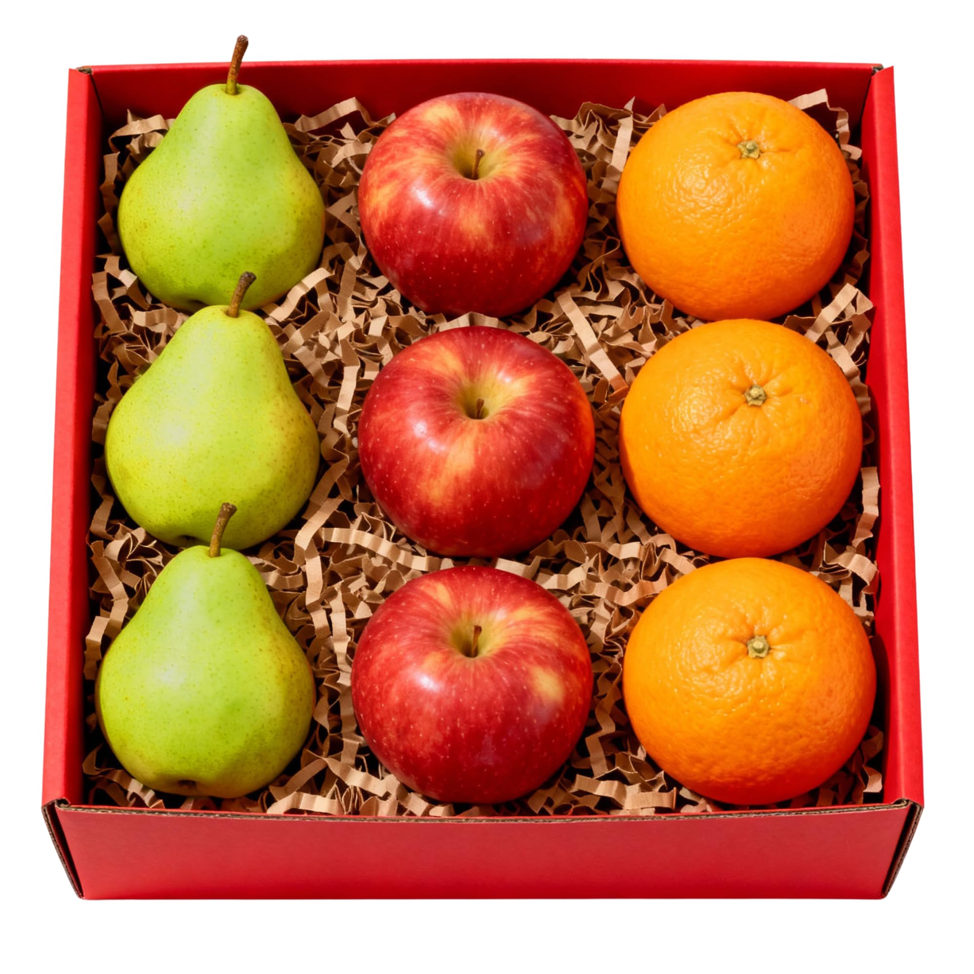 Capital City Fruit Fresh Fruit Trio Gift Basket | Gift for Holiday, Thank You, Get Well | Sympathy Gift Box | Sweet and Fresh | Healthy Snack | Apples